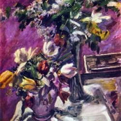 Lilac and tulips